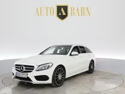 Vit Begagnad 2015 Mercedes C250 AMG Kombi | 199 700 kr (Marknadspris)