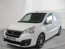 Vit Begagnad 2015 Peugeot Partner Minibuss | 55 000 kr (Bra pris)