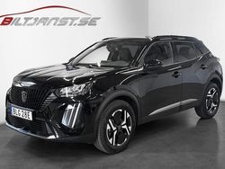 Svart Begagnad 2023 Peugeot 2008 SUV | 259 900 kr (Dyr)