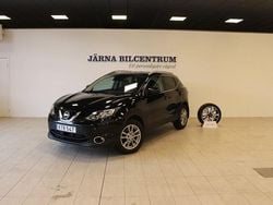 Svart Begagnad 2017 Nissan Qashqai 360º SUV | 129 900 kr (Bra pris)