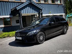 Svart Begagnad 2016 Mercedes C220 AMG Kombi | 229 900 kr (Lite dyr)