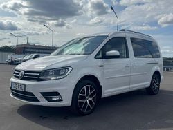 Vit Begagnad 2019 VW Caddy Maxi Life Minibuss | 239 900 kr (Marknadspris)