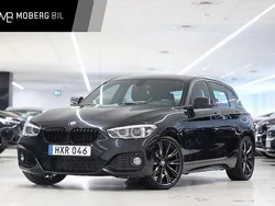 Svart Begagnad 2018 BMW 118 M Sport Halvkombi | 179 900 kr (Marknadspris)