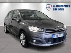 Grå Begagnad 2015 Citroën C4 Halvkombi | 109 000 kr (Marknadspris)