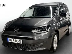 Grå Begagnad 2021 VW Caddy Minibuss | 249 900 kr (Bra pris)