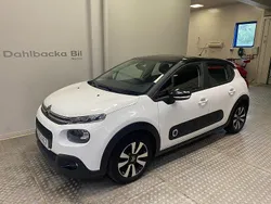Vit Begagnad 2017 Citroën C3 PureTech Halvkombi | 125 000 kr (Marknadspris)