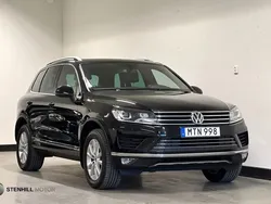 Svart Begagnad 2016 VW Touareg Sport SUV | 189 900 kr (Marknadspris)