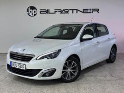 Vit Begagnad 2015 Peugeot 308 Allure Halvkombi | 119 900 kr (Marknadspris)