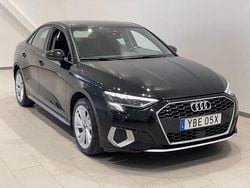 Brilliantsvart Begagnad 2022 Audi A3 Advanced Plus Sedan | 265 000 kr (Marknadspris)