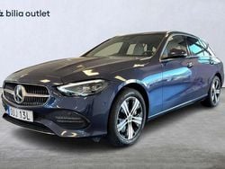 Grå Begagnad 2023 Mercedes C300e Avantgarde Kombi | 399 900 kr (Superpris)