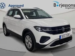 Vit Begagnad 2024 VW T-Cross SUV | 214 000 kr (Marknadspris)