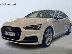 Vit Begagnad 2019 Audi A5 Sportback Halvkombi | 309 900 kr