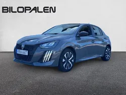 Grå Begagnad 2024 Peugeot 208 Active Halvkombi | 179 900 kr (Marknadspris)