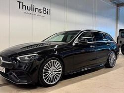Svart Begagnad 2021 Mercedes C220 Premium Kombi | 399 900 kr (Marknadspris)
