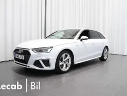 Glaciärvit metallic Begagnad 2023 Audi A4 S-Line Kombi | 354 500 kr (Marknadspris)