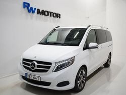 Vit Begagnad 2017 Mercedes V220 Minibuss | 364 900 kr (Bra pris)