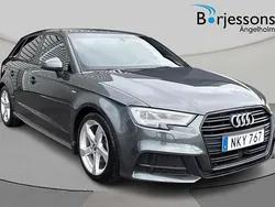 Daytonagrå pärleffekt Begagnad 2019 Audi A3 S-Line | 229 000 kr (Marknadspris)