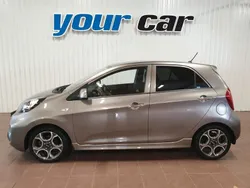 Grå (gråmetallic) Begagnad 2016 Kia Picanto 3 Halvkombi | 83 500 kr (Marknadspris)