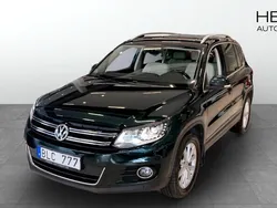 Mörkgrön (green) Begagnad 2013 VW Tiguan SUV | 168 800 kr (Marknadspris)