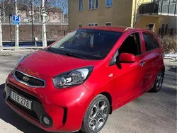 Röd Begagnad 2017 Kia Picanto Halvkombi | 94 000 kr (Marknadspris)
