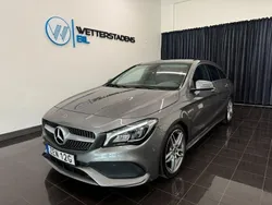 Mörkgrå (grå) Begagnad 2019 Mercedes CLA180 Shooting Brake AMG Kombi | 239 900 kr (Marknadspris)