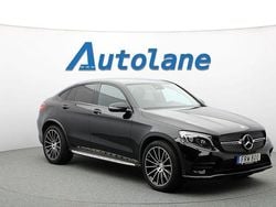 Svart Begagnad 2016 Mercedes GLC250 AMG Sportkupé | 329 000 kr (Lite dyr)