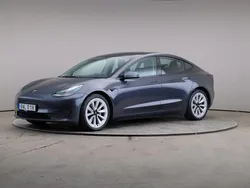 Grå (midnight silver (metallic)) Begagnad 2021 Tesla Model 3 Long Range Sedan | 275 000 kr (Marknadspris)