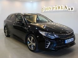 Svart Begagnad 2017 Kia Optima Sport Kombi | 169 900 kr (Marknadspris)