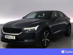 Mörkblå Begagnad 2021 Polestar 2 Standard Range Single Motor Sedan | 319 900 kr (Marknadspris)