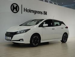 Vit Begagnad 2022 Nissan Leaf Acenta Halvkombi | 169 900 kr (Bra pris)