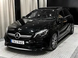 Svart Begagnad 2017 Mercedes A45 AMG AMG Halvkombi | 274 900 kr (Bra pris)