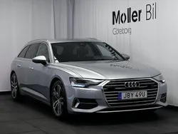 Silver (florettsilver metallic) Begagnad 2019 Audi A6 S-Line Kombi | 279 900 kr (Marknadspris)