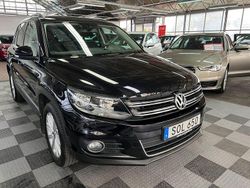 Svart Begagnad 2014 VW Tiguan Sportline SUV | 109 000 kr (Marknadspris)