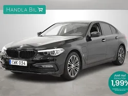 Svart Begagnad 2018 BMW 530e iPerformance Sedan | 259 900 kr (Superpris)