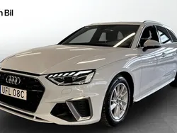 Glaciärvit metallic Begagnad 2023 Audi A4 S-Line Kombi | 389 900 kr (Marknadspris)