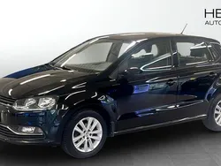 Svart (black) Begagnad 2016 VW Polo Halvkombi | 99 900 kr (Marknadspris)