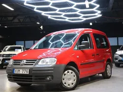 Röd Begagnad 2006 VW Caddy Minibuss | 159 900 kr
