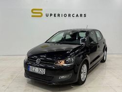 Svart Begagnad 2010 VW Polo Halvkombi | 69 900 kr (Marknadspris)