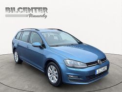 Blå Begagnad 2014 VW Golf VII Kombi | 79 900 kr (Marknadspris)