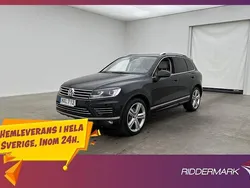 Svart Begagnad 2015 VW Touareg R-line SUV | 219 800 kr (Marknadspris)