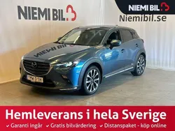 Blå Begagnad 2018 Mazda CX-3 Optimum SUV | 239 900 kr (Dyr)