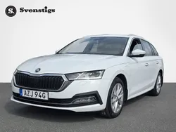 Vit Begagnad 2021 Skoda Octavia Kombi | 259 900 kr (Marknadspris)