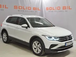 Vit (pure white ) Begagnad 2022 VW Tiguan Elegance SUV | 279 000 kr (Superpris)