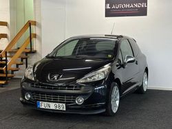 Svart Begagnad 2007 Peugeot 207 Halvkombi | 49 900 kr