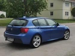 Blå Begagnad 2015 BMW 116 M Sport Halvkombi | 119 500 kr (Marknadspris)