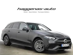 Grå Begagnad 2023 Mercedes C300e AMG Kombi | 509 000 kr (Dyr)
