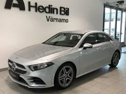 Silver Begagnad 2018 Mercedes A180 AMG Sedan | 352 650 kr (Dyr)