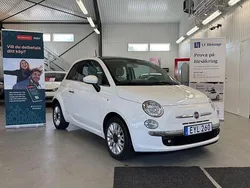 Vit Begagnad 2015 Fiat 500 Lounge Halvkombi | 74 900 kr (Superpris)