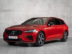 Röd Begagnad 2022 Volvo V60 R-Design Kombi | 334 900 kr (Marknadspris)