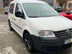 Vit Begagnad 2008 VW Caddy Minibuss | 49 000 kr (Lite dyr)